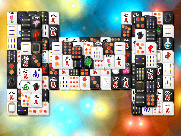 Czarno-Biały Mahjong