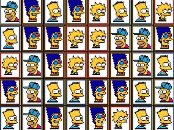 Mahjong Simpsons