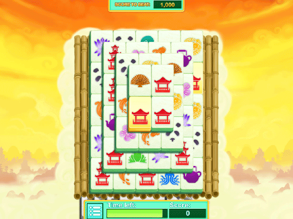 Mahjong Wieża 3D